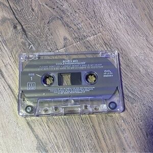 Cassette Tape - Clear and Black